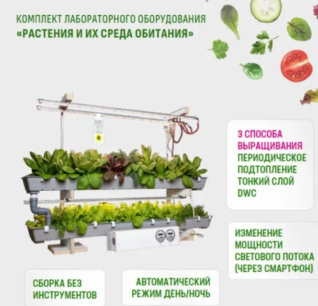 Комплект лабораторного оборудования «Растения и их среда обитания»